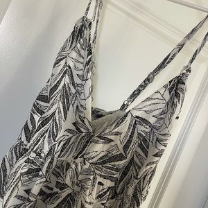 Black & white sun dress